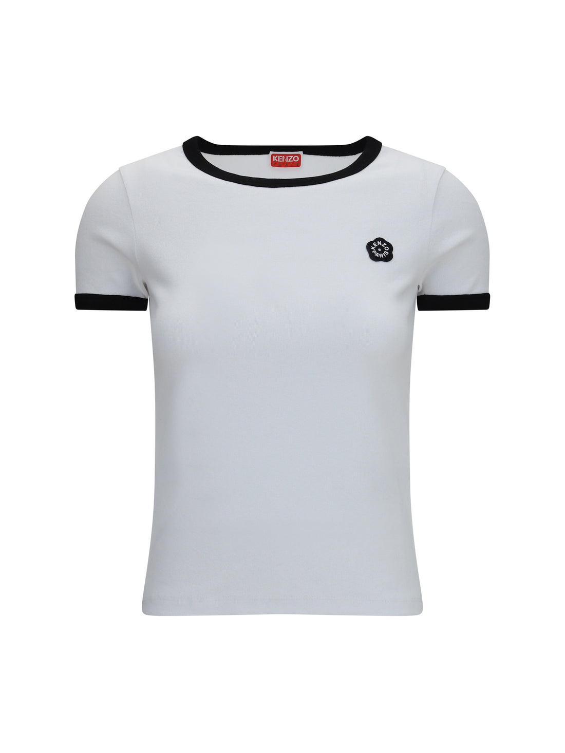 KENZO L boke flower 2.0 embroidered cotton t-shirt