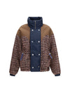 kate tweed puffer jacket