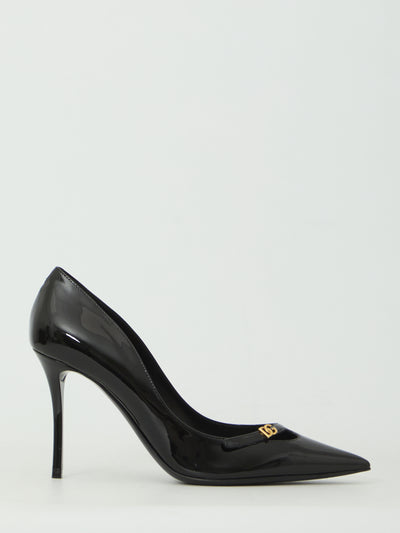 elegant patent leather pumps