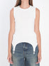 JEAN PAUL GAULTIER M tank top with lingerie garter 