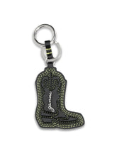 GANNI OS western boot keyring