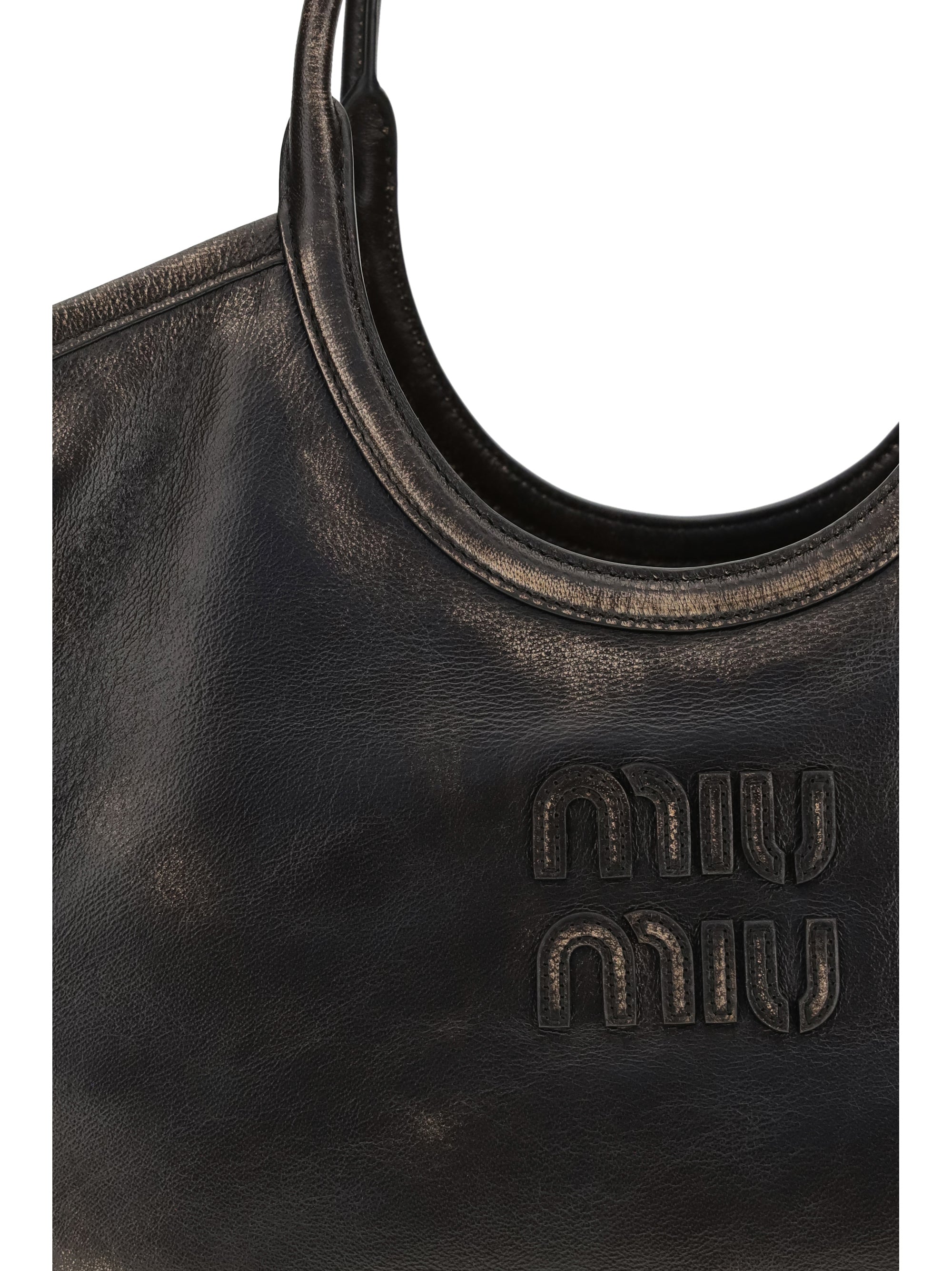 ivy leather tote bag