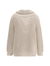 cotton feather cardigan