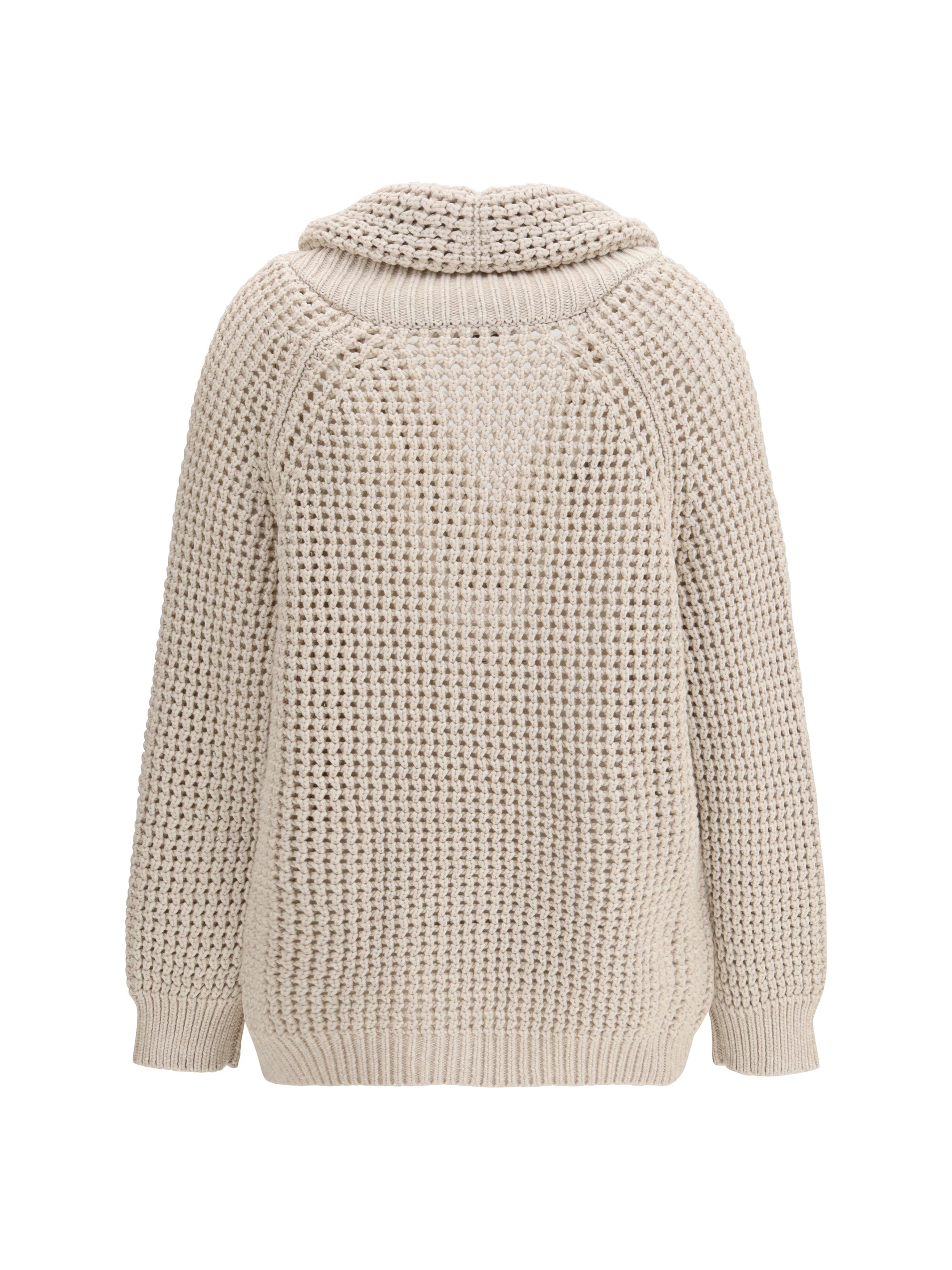 cotton feather cardigan