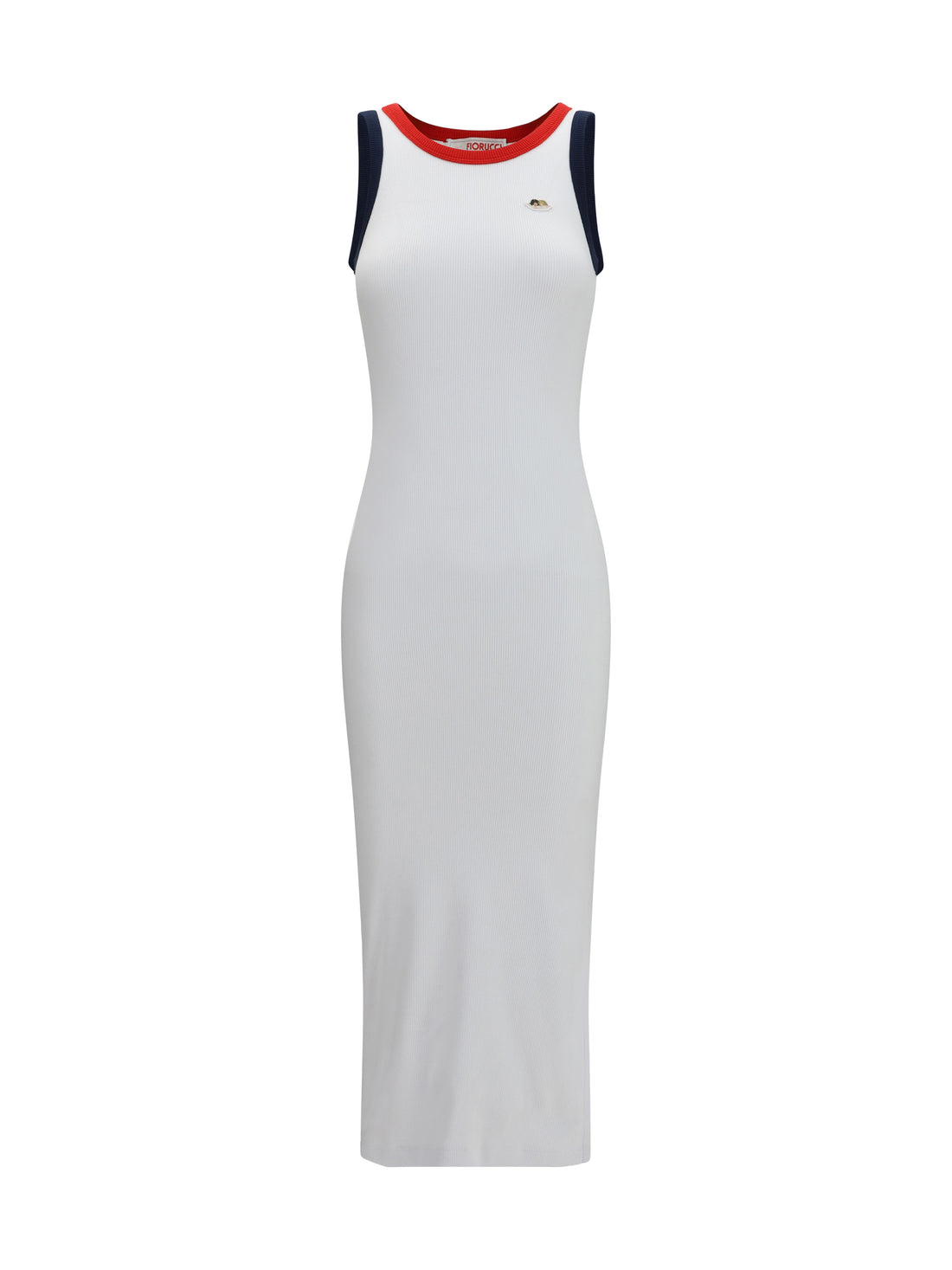 FIORUCCI M midi dress in ribbed cotton 