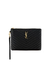 matelassé pouch bag