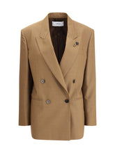 LARDINI 40 double-breasted jacket in pure virgin wool