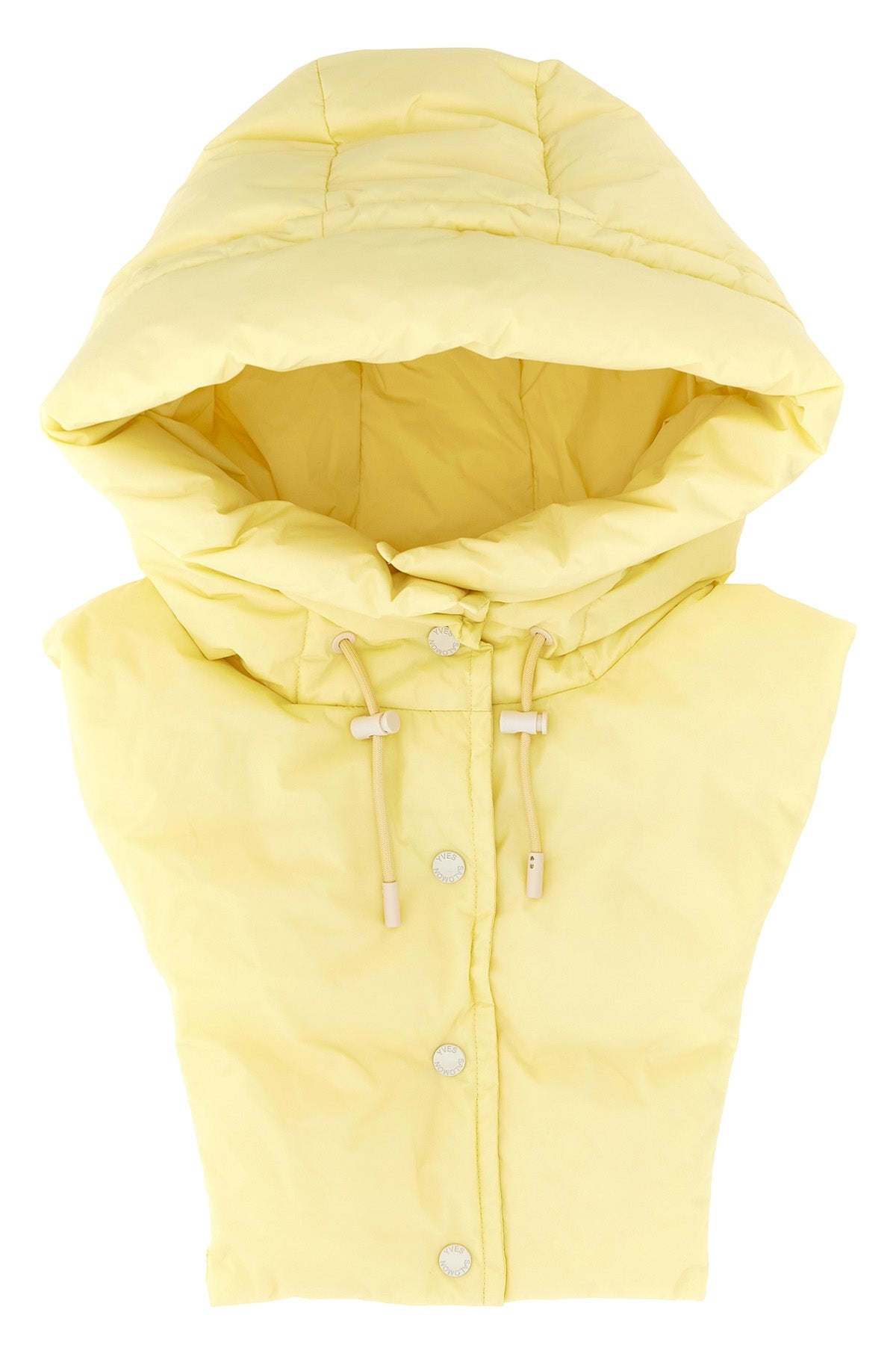the yves salomon army padded hood redefines winter accessories through a hybrid