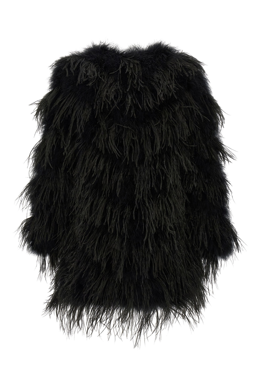 YVES SALOMON 36 the yves salomon caban sets new standards in volume and texture in the winter wa