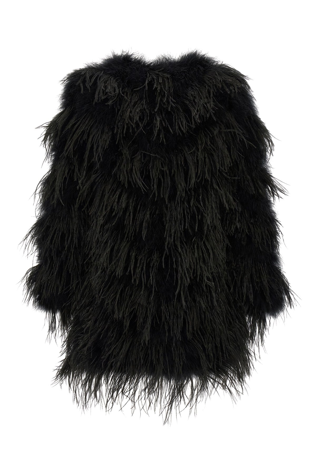the yves salomon caban sets new standards in volume and texture in the winter wa