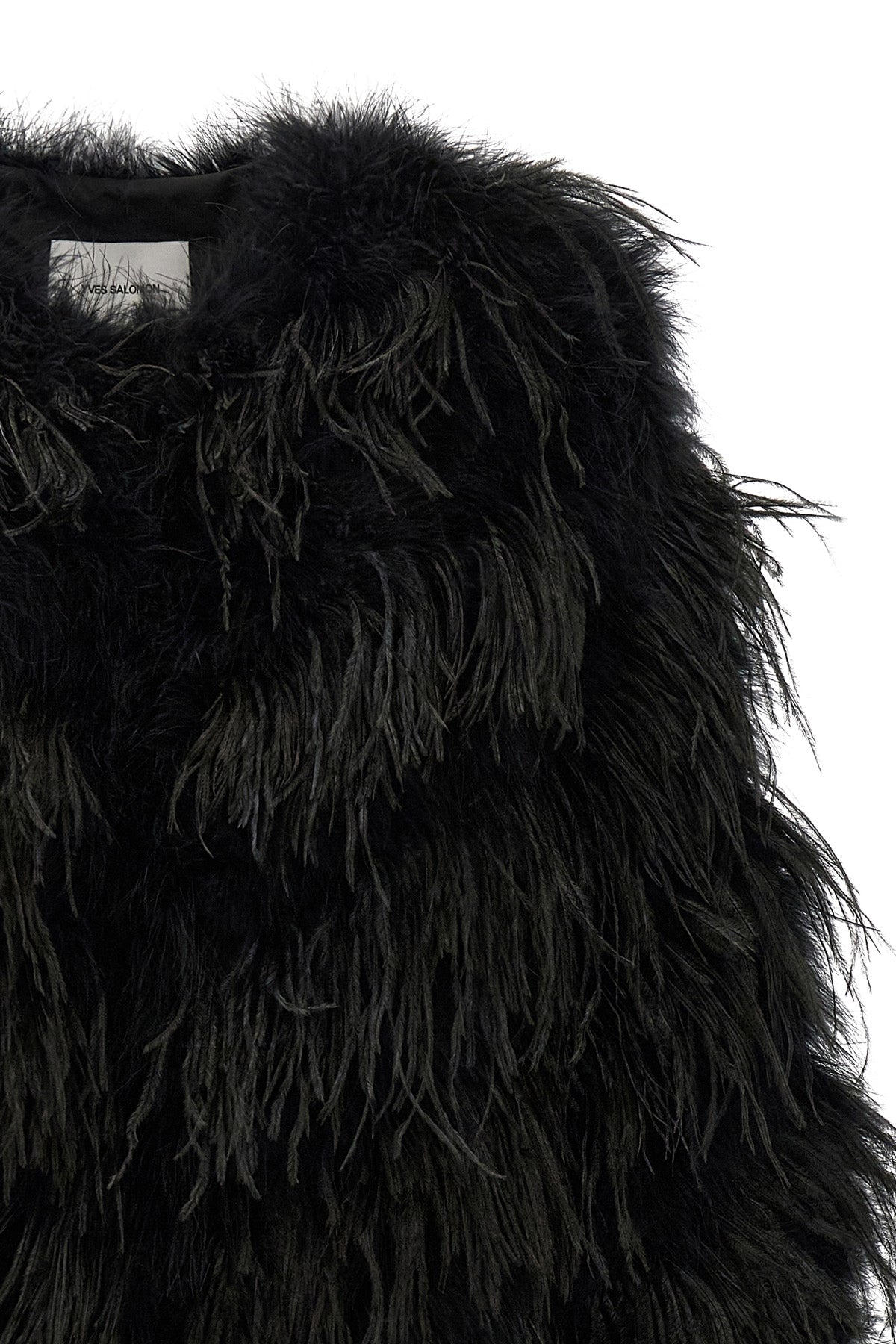 the yves salomon caban sets new standards in volume and texture in the winter wa