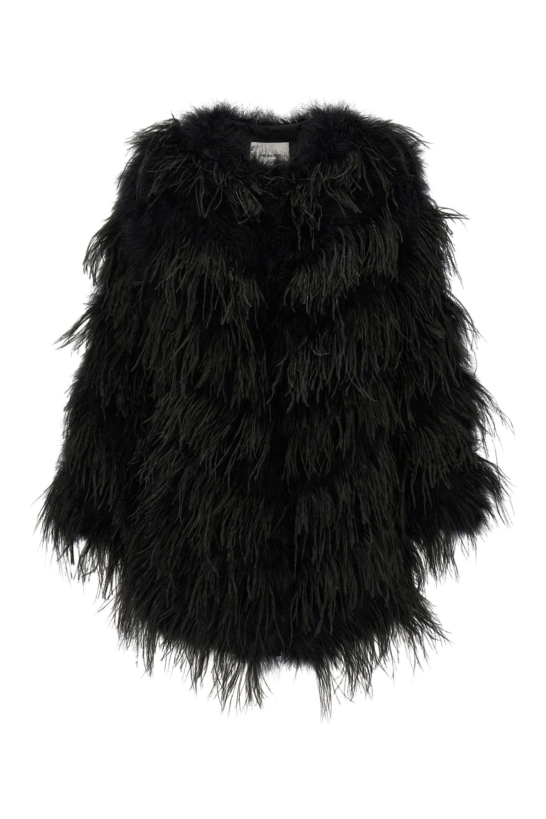 YVES SALOMON 36 the yves salomon caban sets new standards in volume and texture in the winter wa