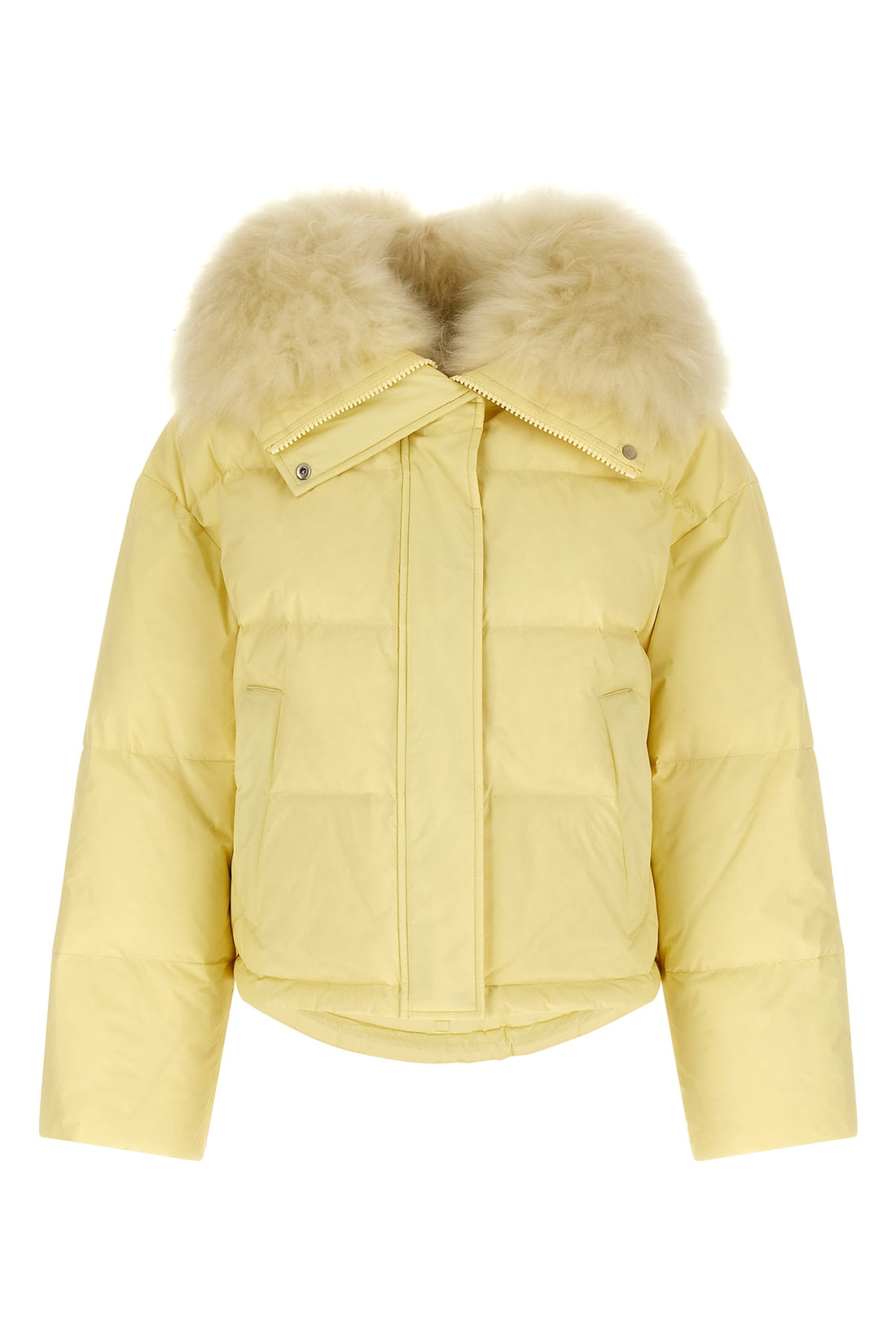 ARMY YVES SALOMON 34 the army yves salomon down jacket defines the codes of luxury outerwear through