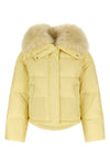 the army yves salomon down jacket defines the codes of luxury outerwear through