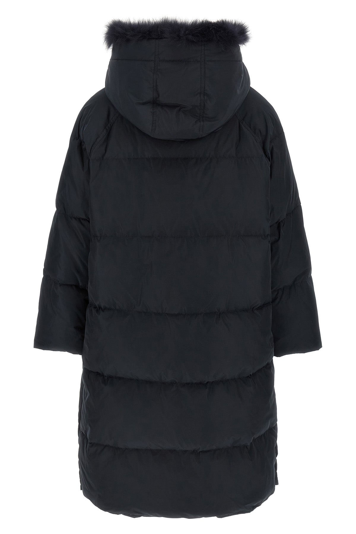 the army yves salomon long down jacket stands out for its enveloping and structu