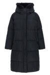 the army yves salomon long down jacket stands out for its enveloping and structu