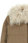the yves salomon army down jacket redefines the codes of luxury outerwear throug