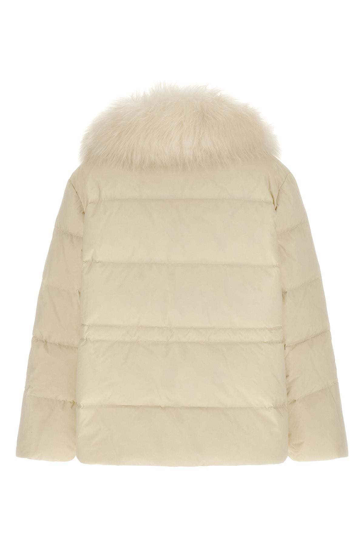 the army yves salomon down jacket stands out for a quilted silhouette