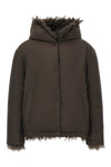 the army yves salomon reversible down jacket is distinguished by a dual construc