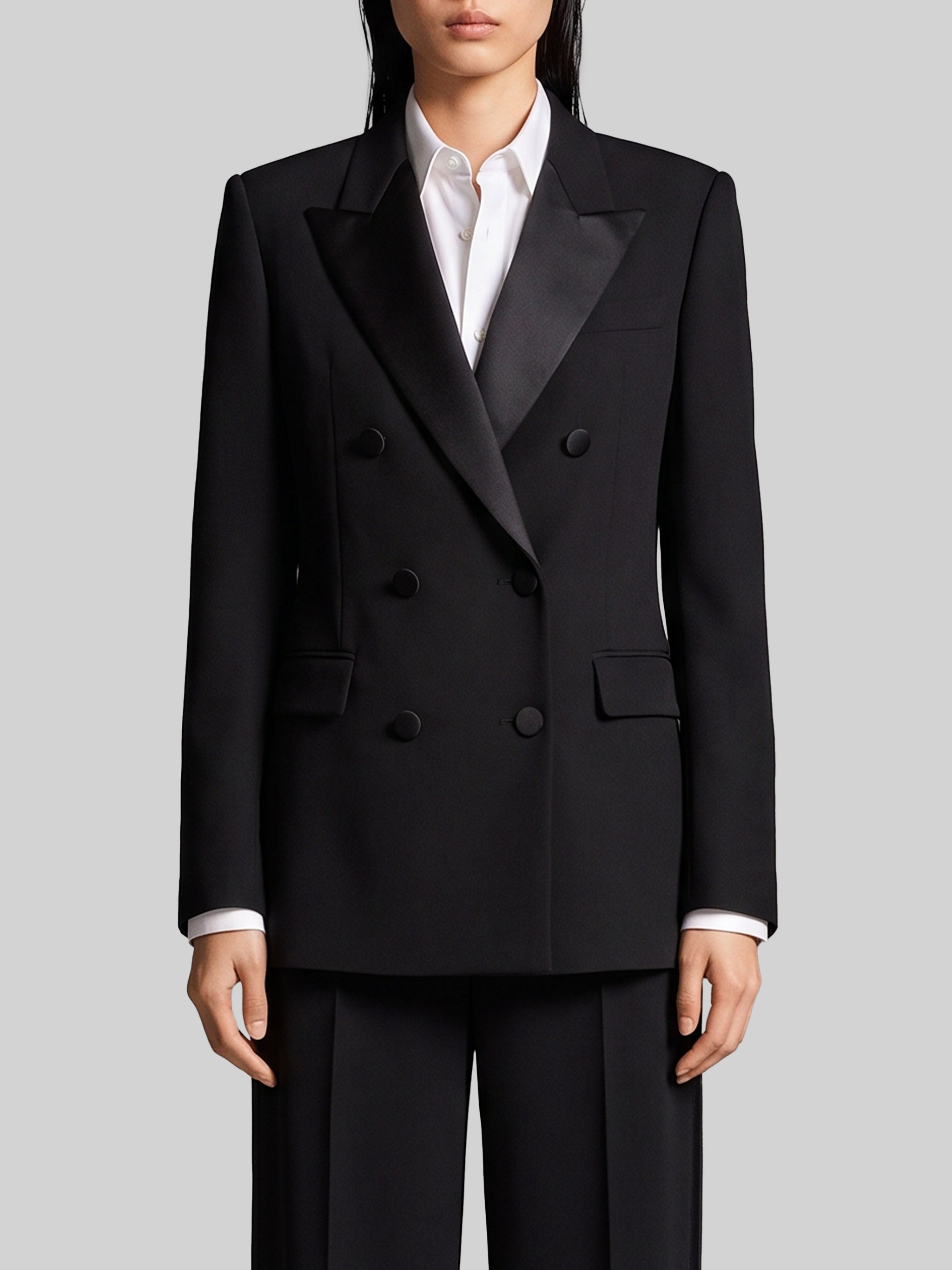 black tuxedo jacket