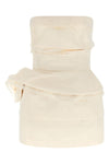 re26 dress 01 mini dress in cotton and silk blend