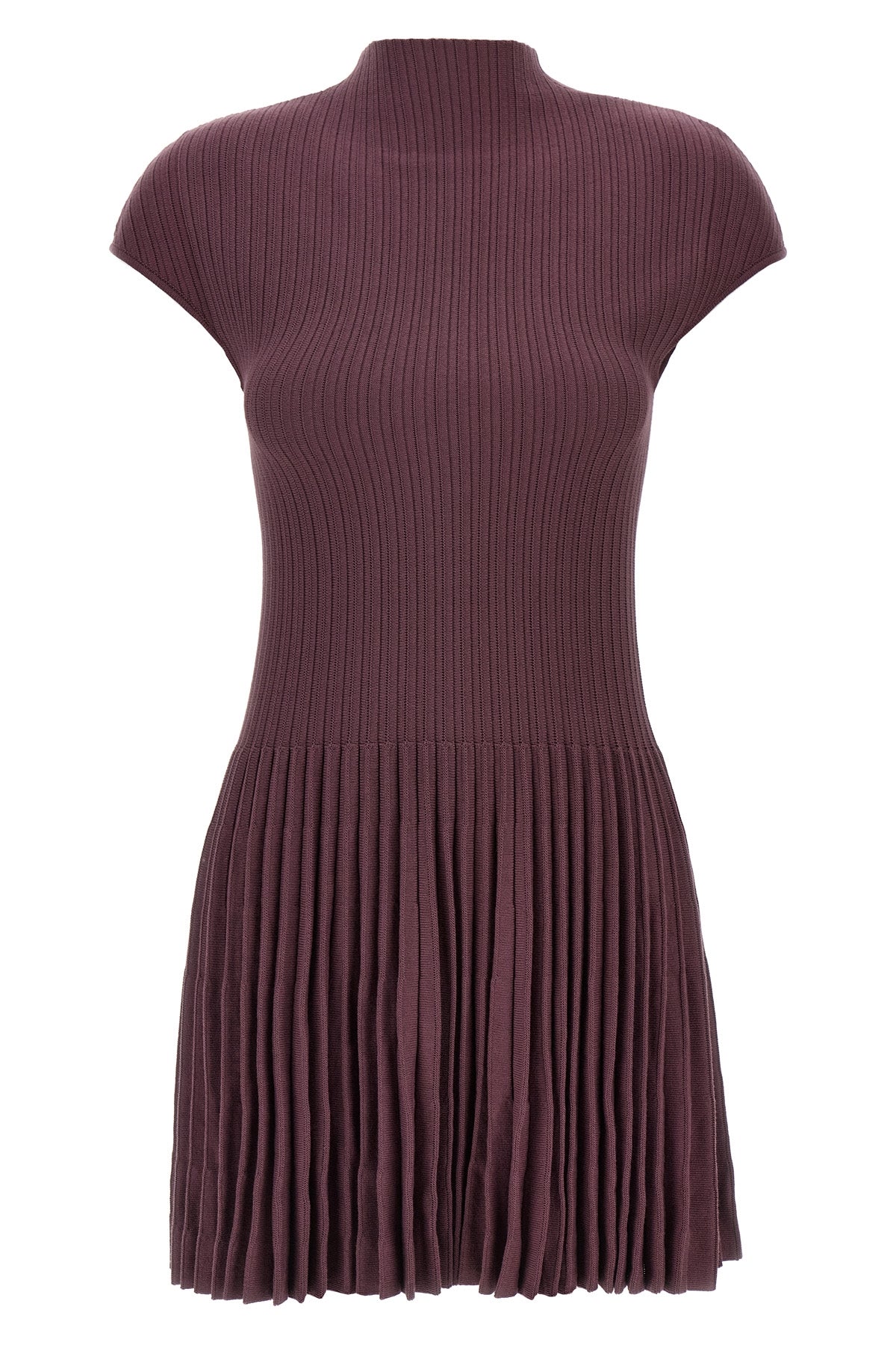 12 knitted cotton mini dress