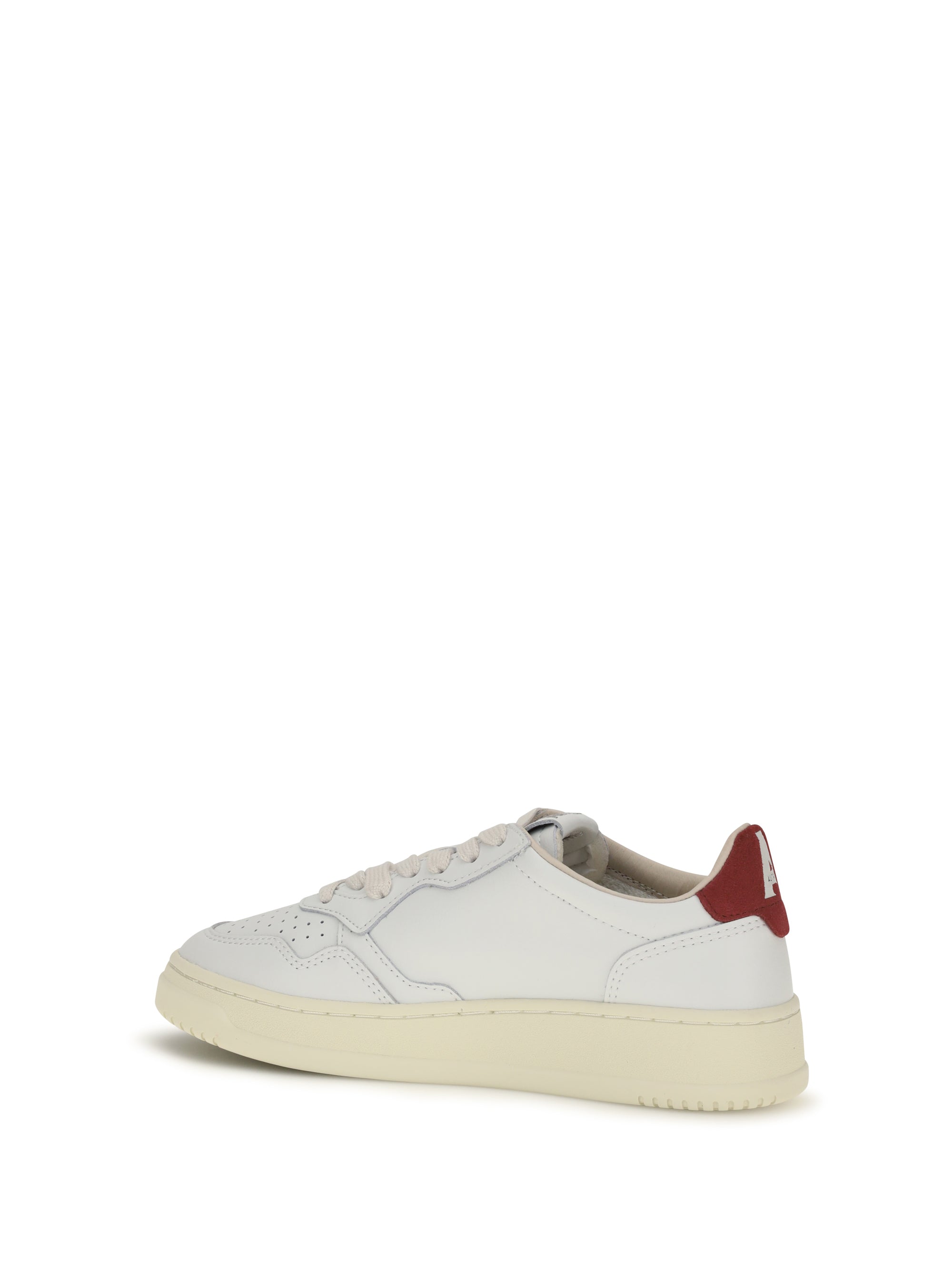 medalist low leather sneakers