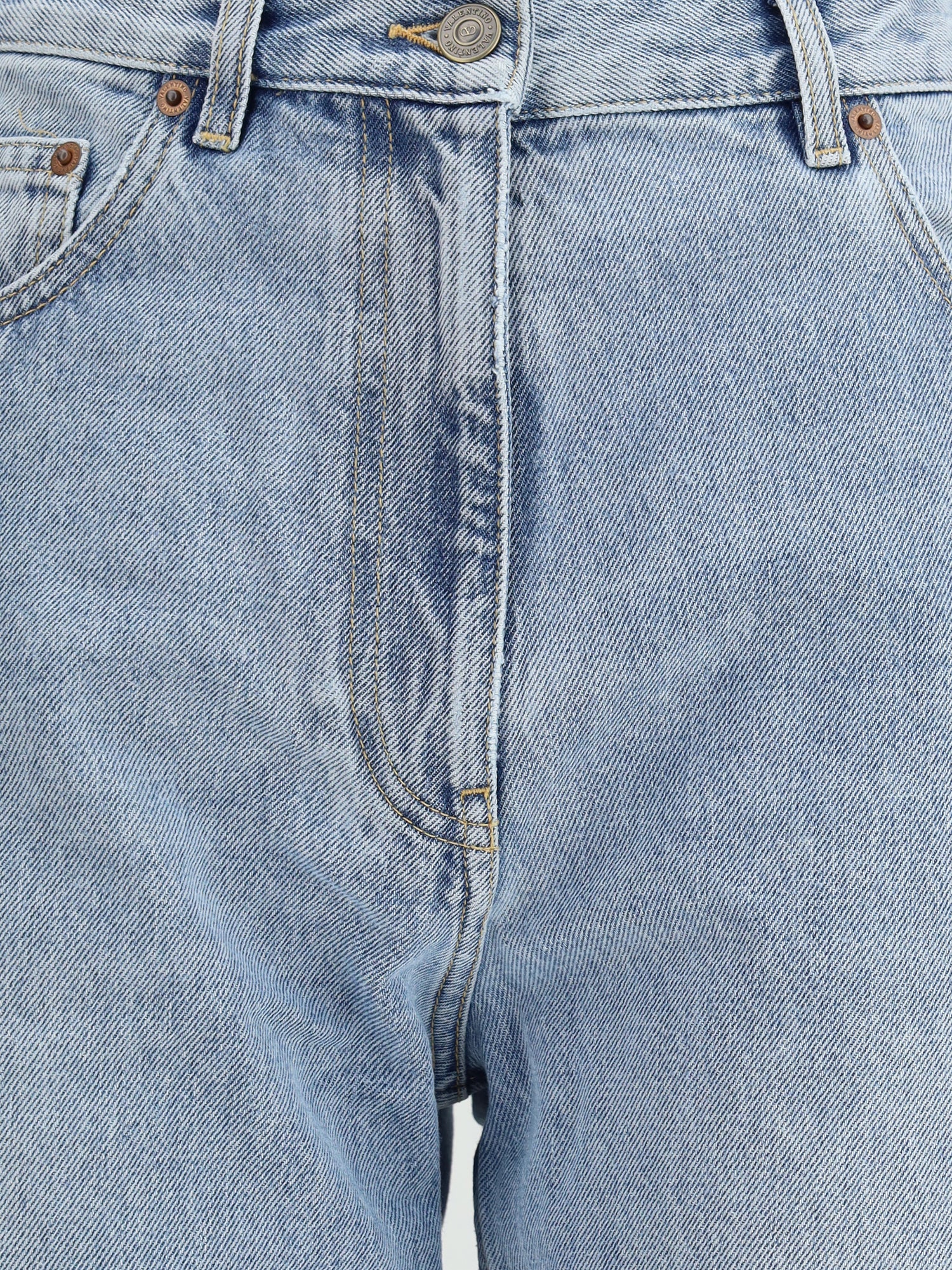 VALENTINO 28 cotton five-pocket jeans