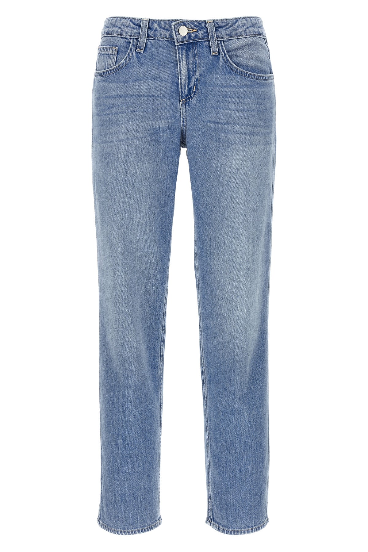 nevia medium wash cotton denim jeans