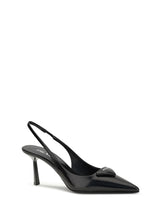 PRADA 39 leather slingback pumps