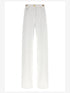 VERSACE 25 white cotton jeans 