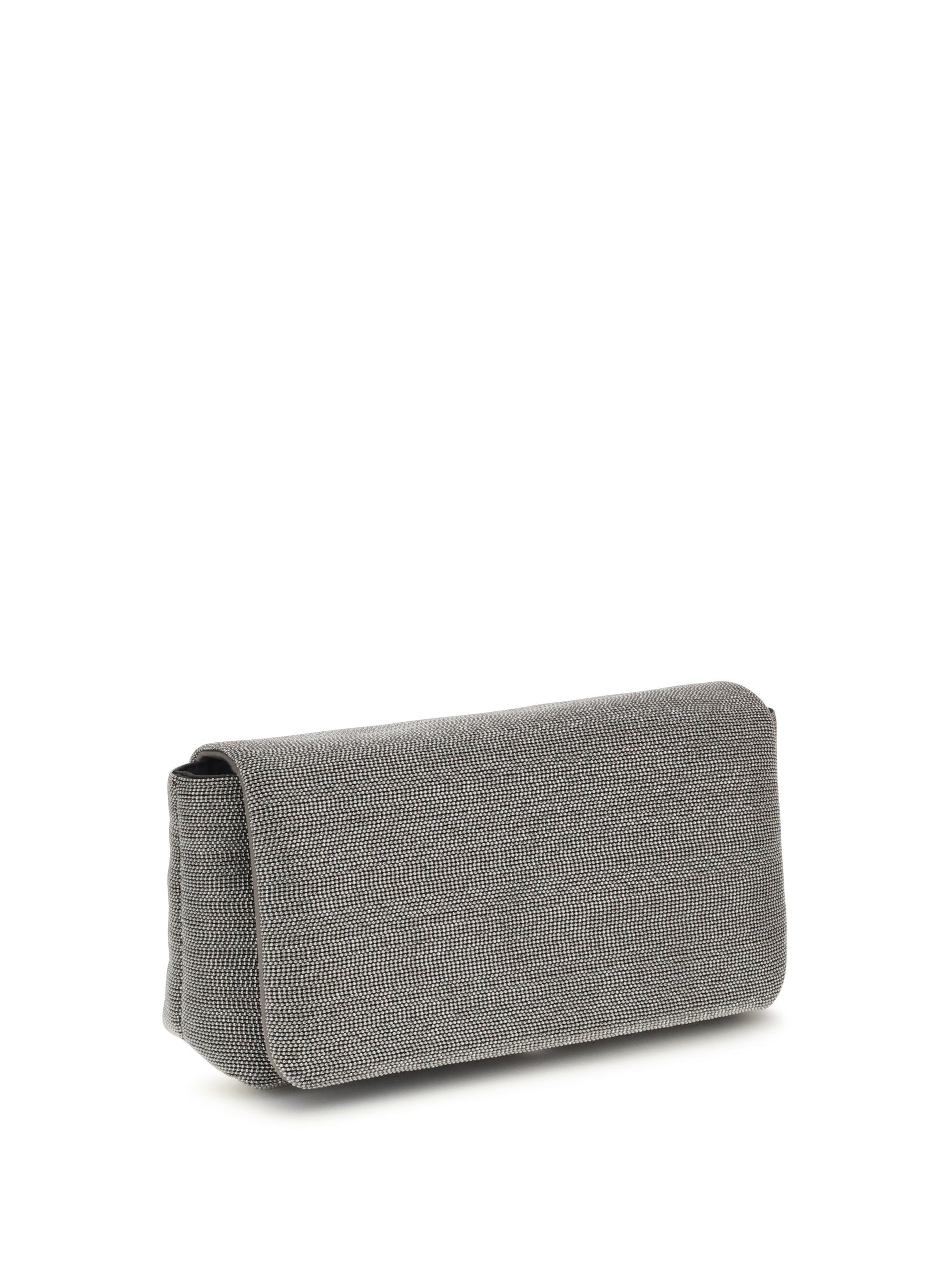 BRUNELLO CUCINELLI OS precious flap shoulder bag