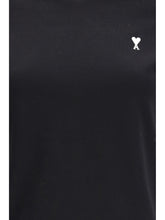 AMI PARIS L ami de coeur cropped t-shirt