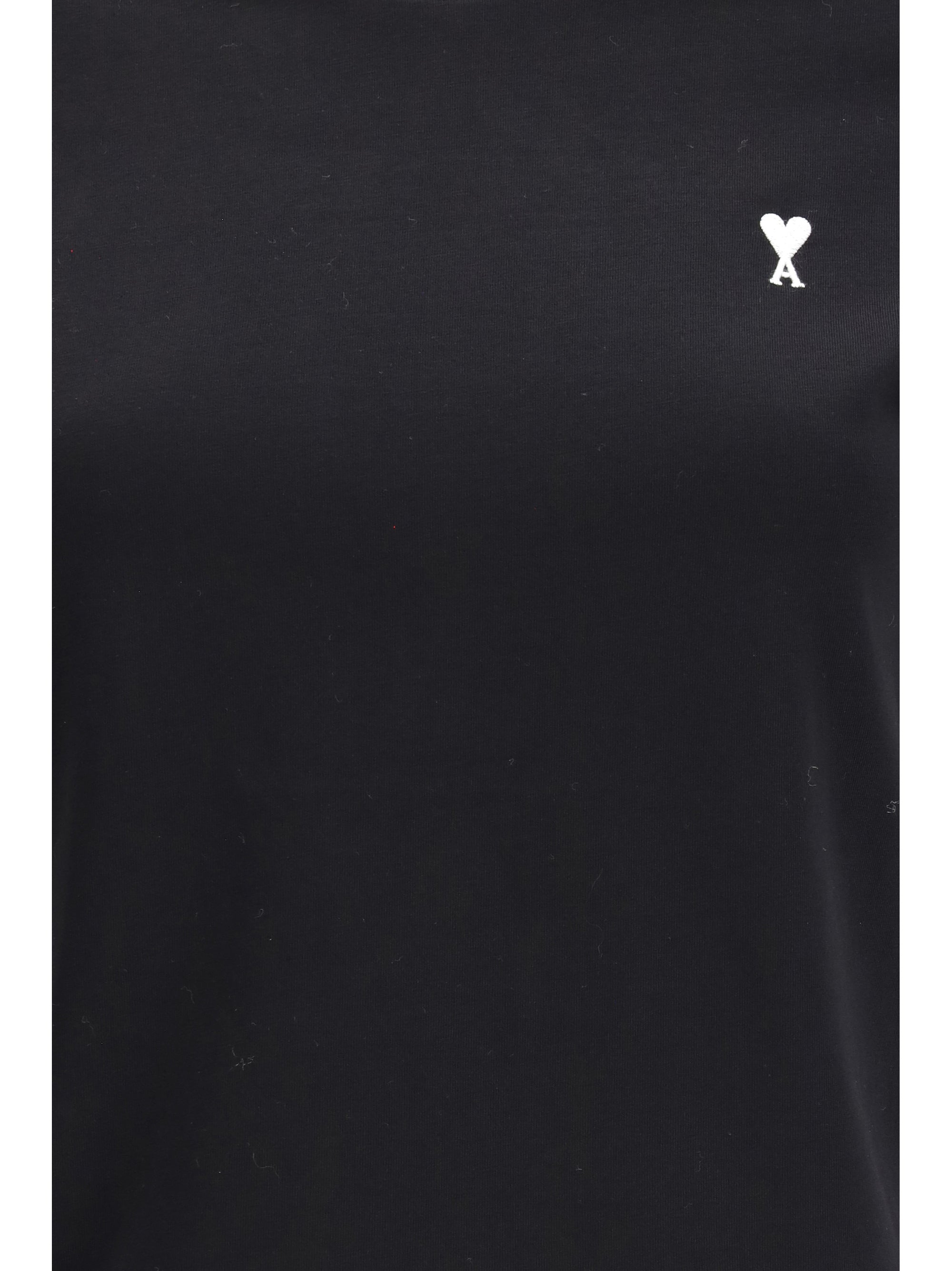 AMI PARIS L ami de coeur cropped t-shirt