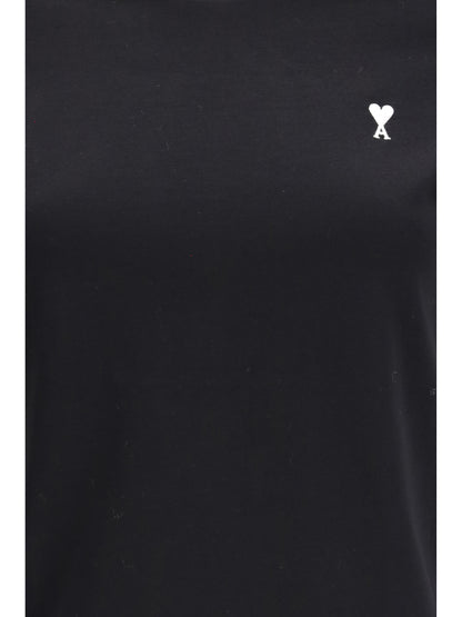 AMI PARIS L ami de coeur cropped t-shirt