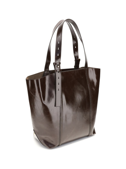 GOLDEN GOOSE OS leather tote bag 