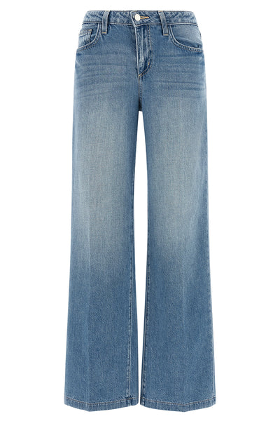 scotti stone-washed cotton denim jeans