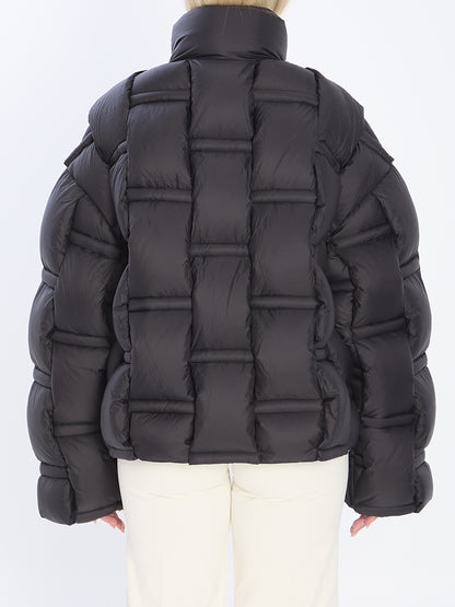 RAXXY M oversized quilted down jacket