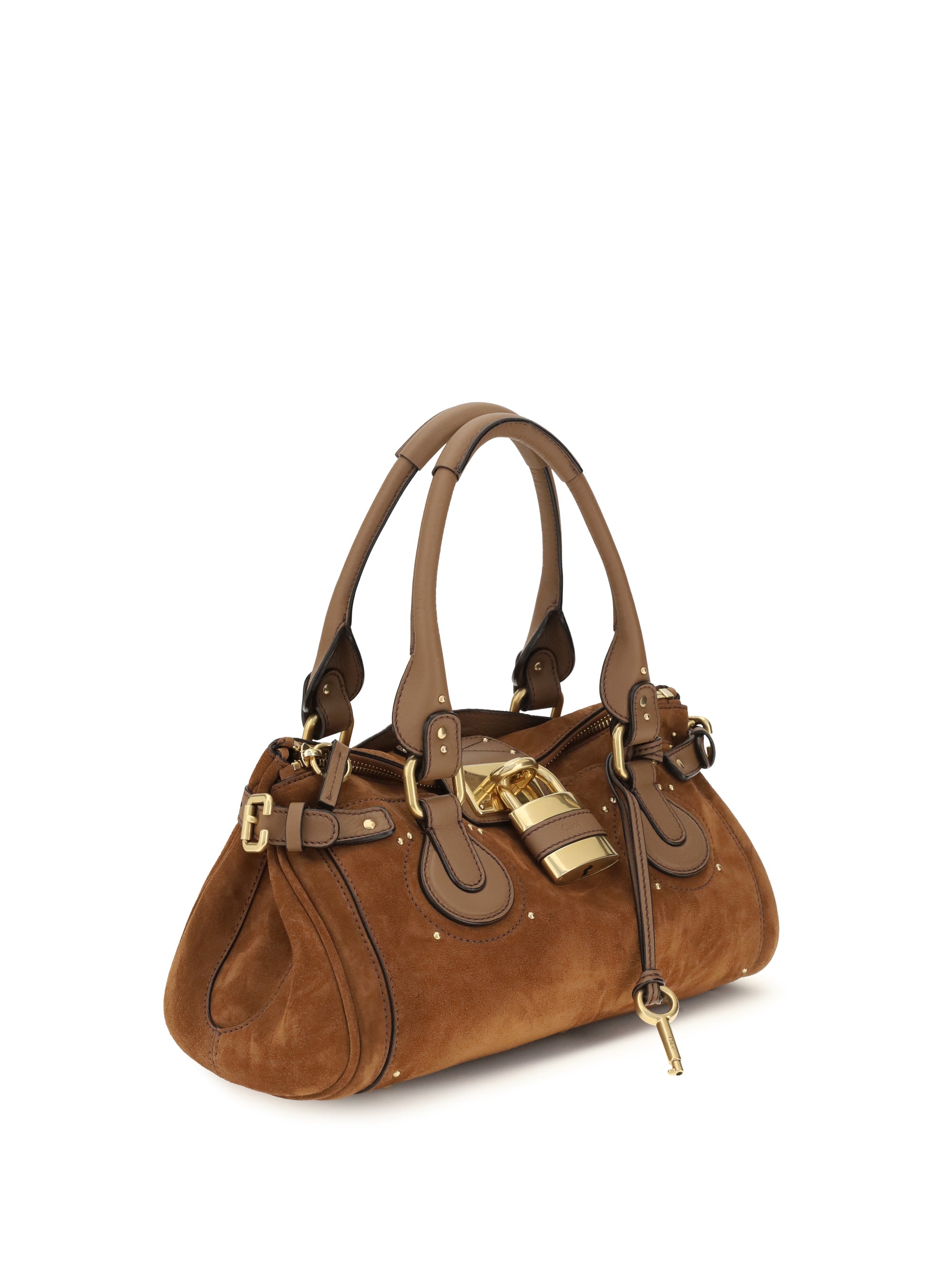 paddington suede handbag