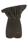 33 mini dress in draped jersey
