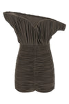33 mini dress in draped jersey