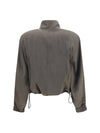 wool-blend bomber
