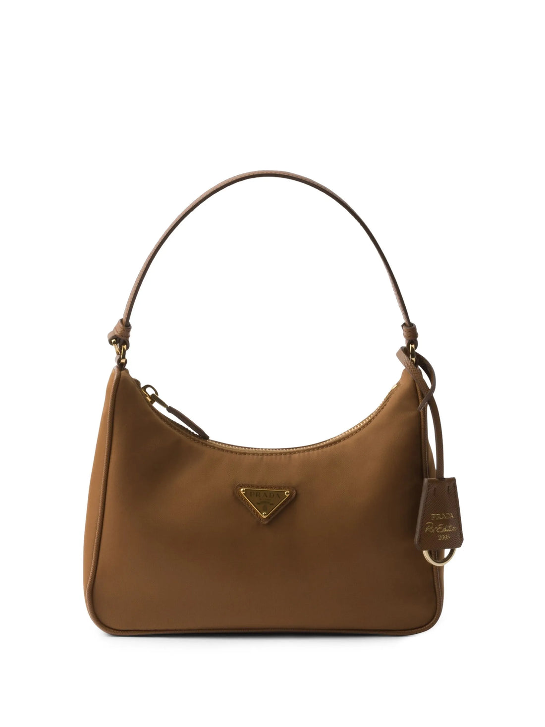 PRADA Re-Edition 2005 Nylon Shoulder Bag – Brown