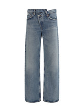 AGOLDE 24 arc criss cross jeans 