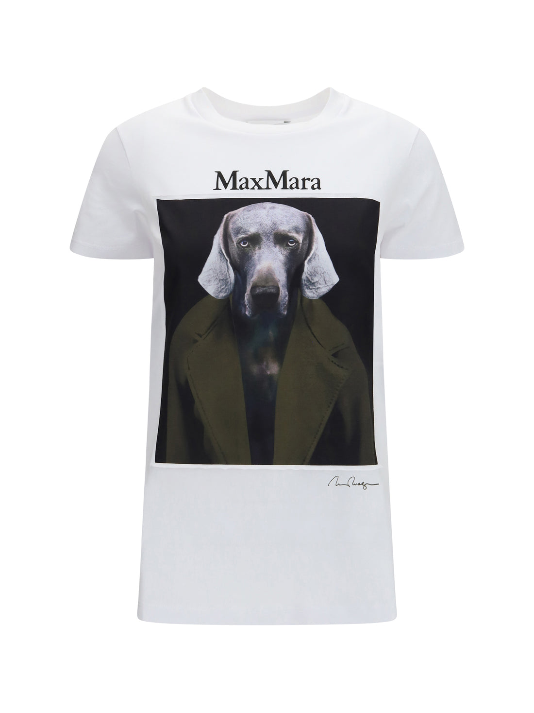 MAX MARA L calca graphic print t-shirt
