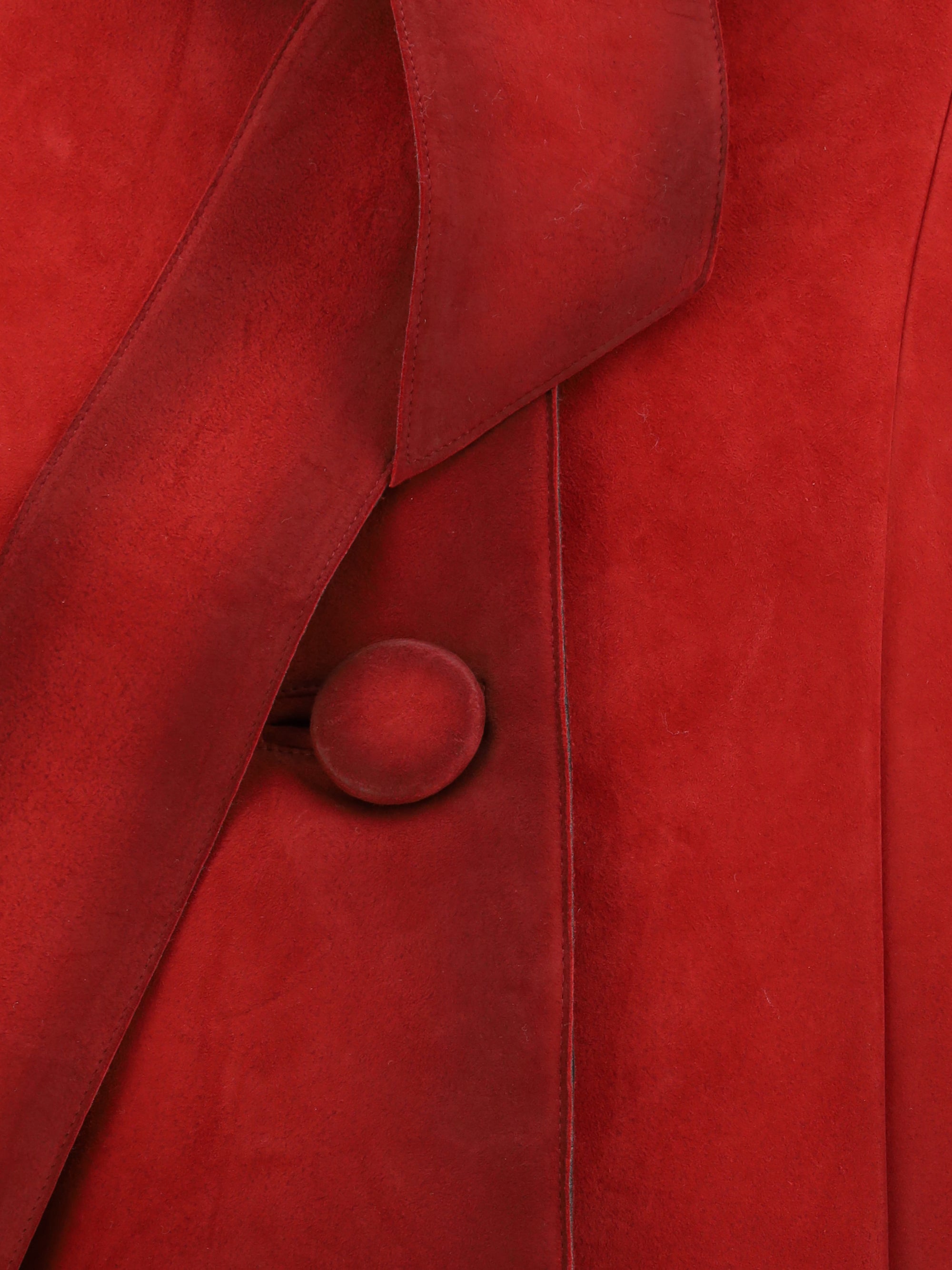 PRADA 40 bonded suede jacket