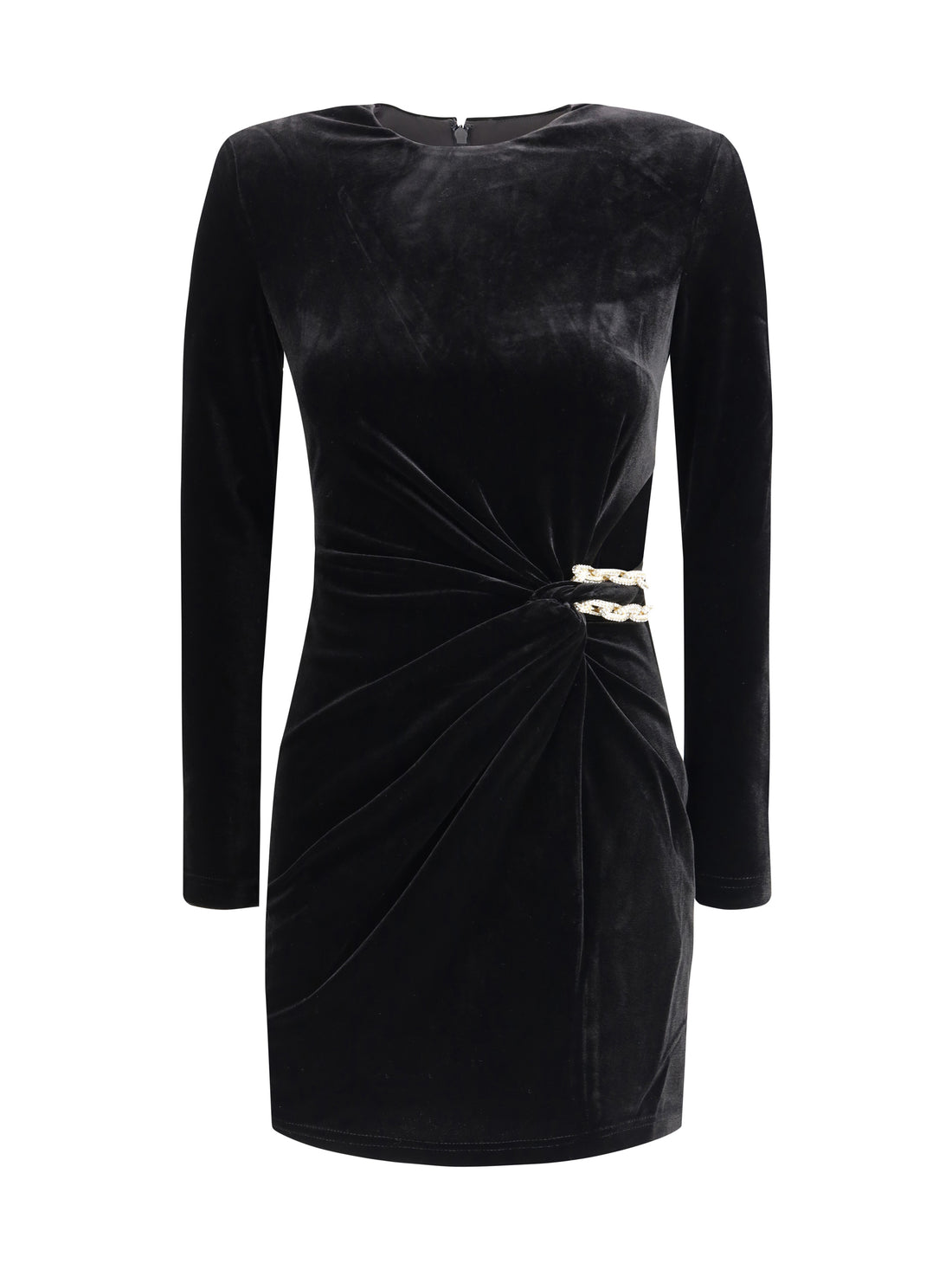 SELF-PORTRAIT 8 short velvet dress