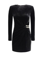 SELF-PORTRAIT 8 short velvet dress