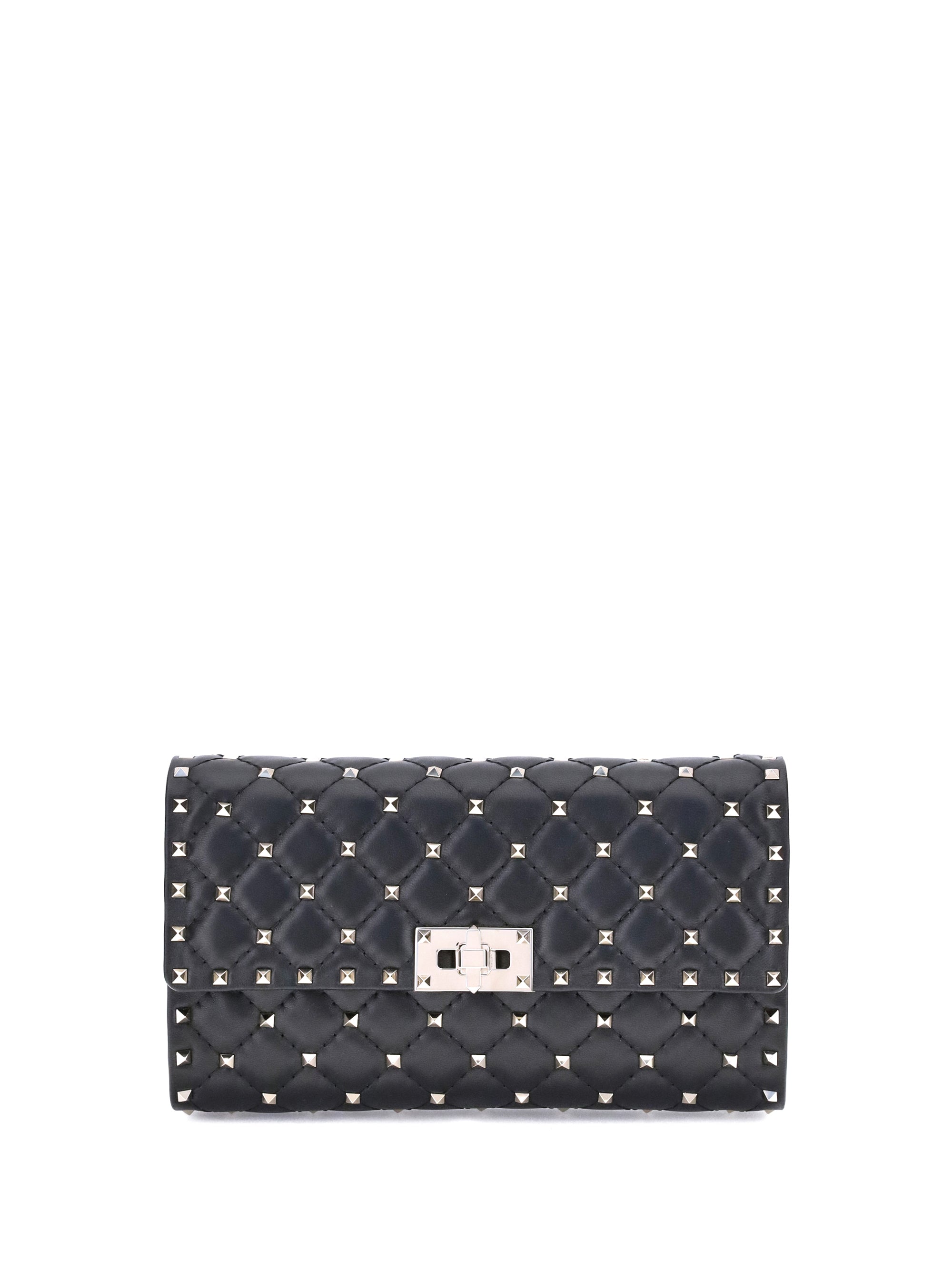 shoulder bag | rockstud spike | nappa/pl