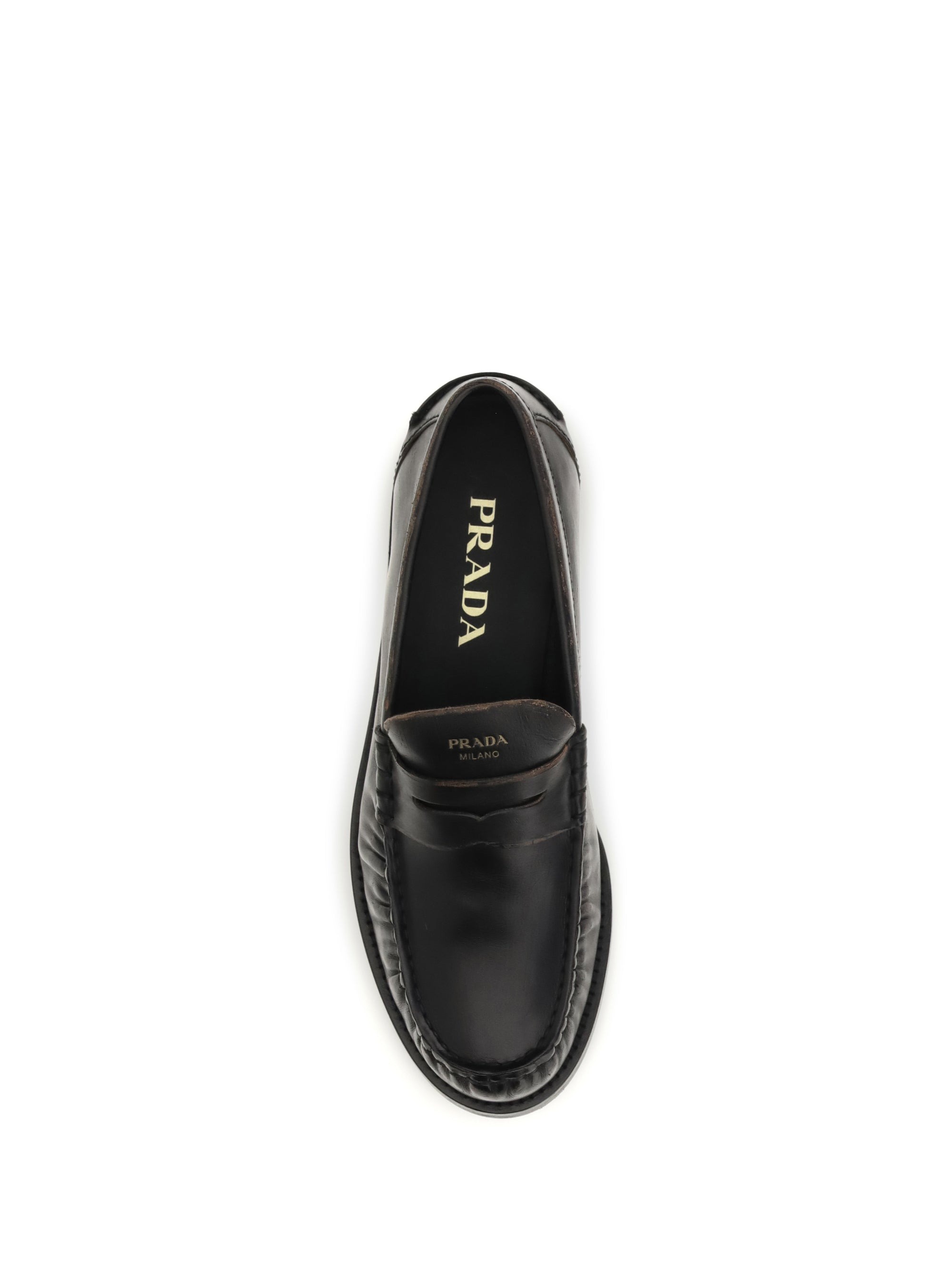 leather loafers